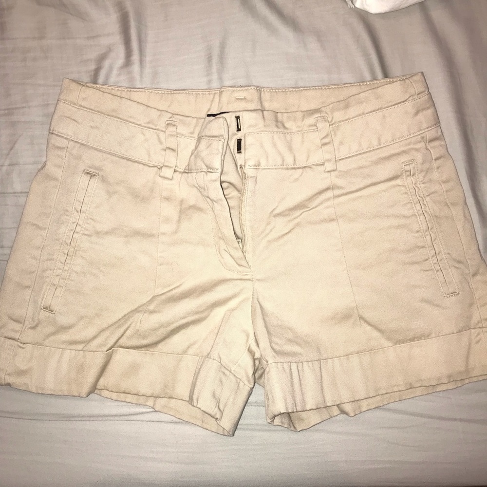 Zara summer khaki shorts